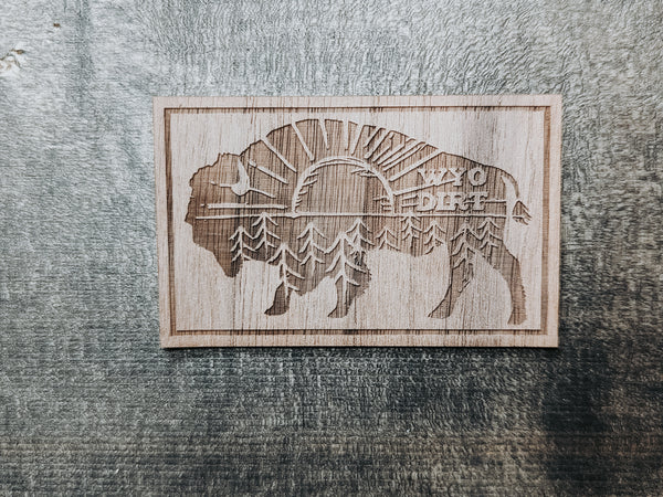 Wood Sticker